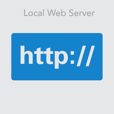 Local web server hosted bi Raspberry Pi